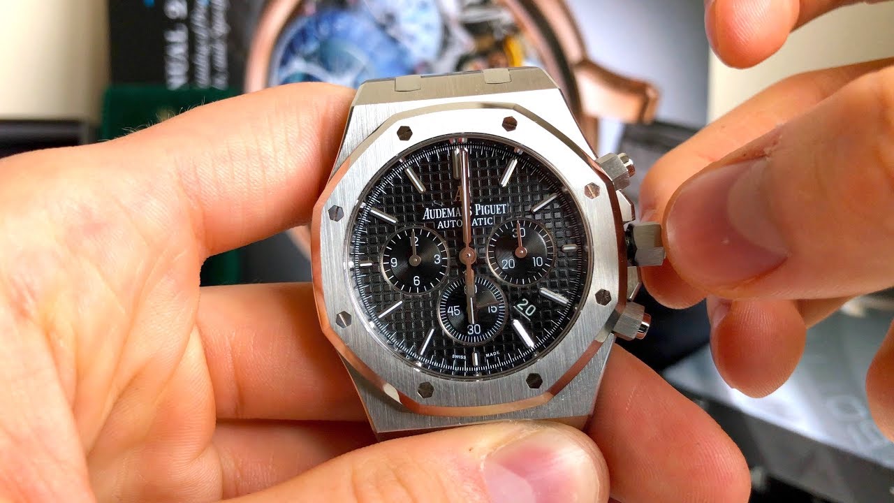 how to set time on audemars piguet royal oak offshore