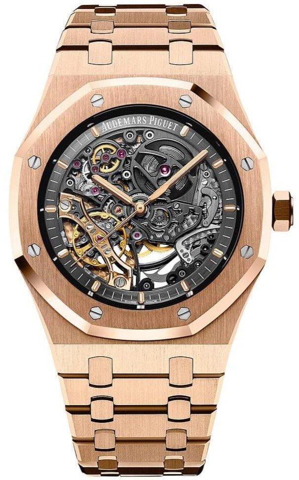 audemars piguet royal oak rose gold skeleton