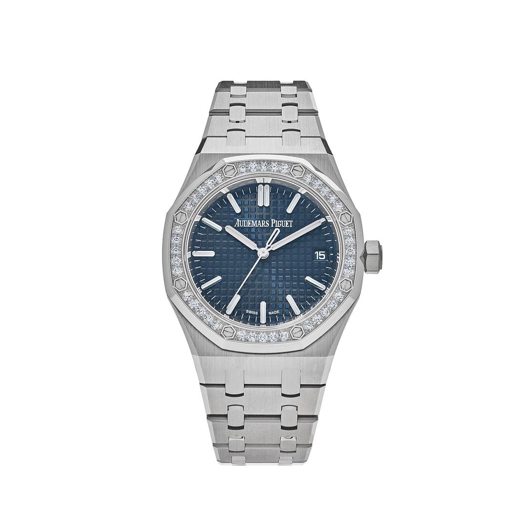 Shop Audemars Piguet Royal Oak Blue Dial Diamond – Exclusive Edition Watches