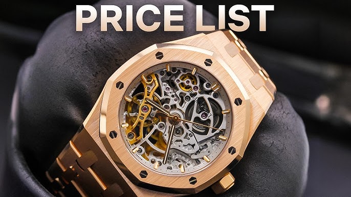 Discover Audemars Piguet Info and Price List in Euros for 2024