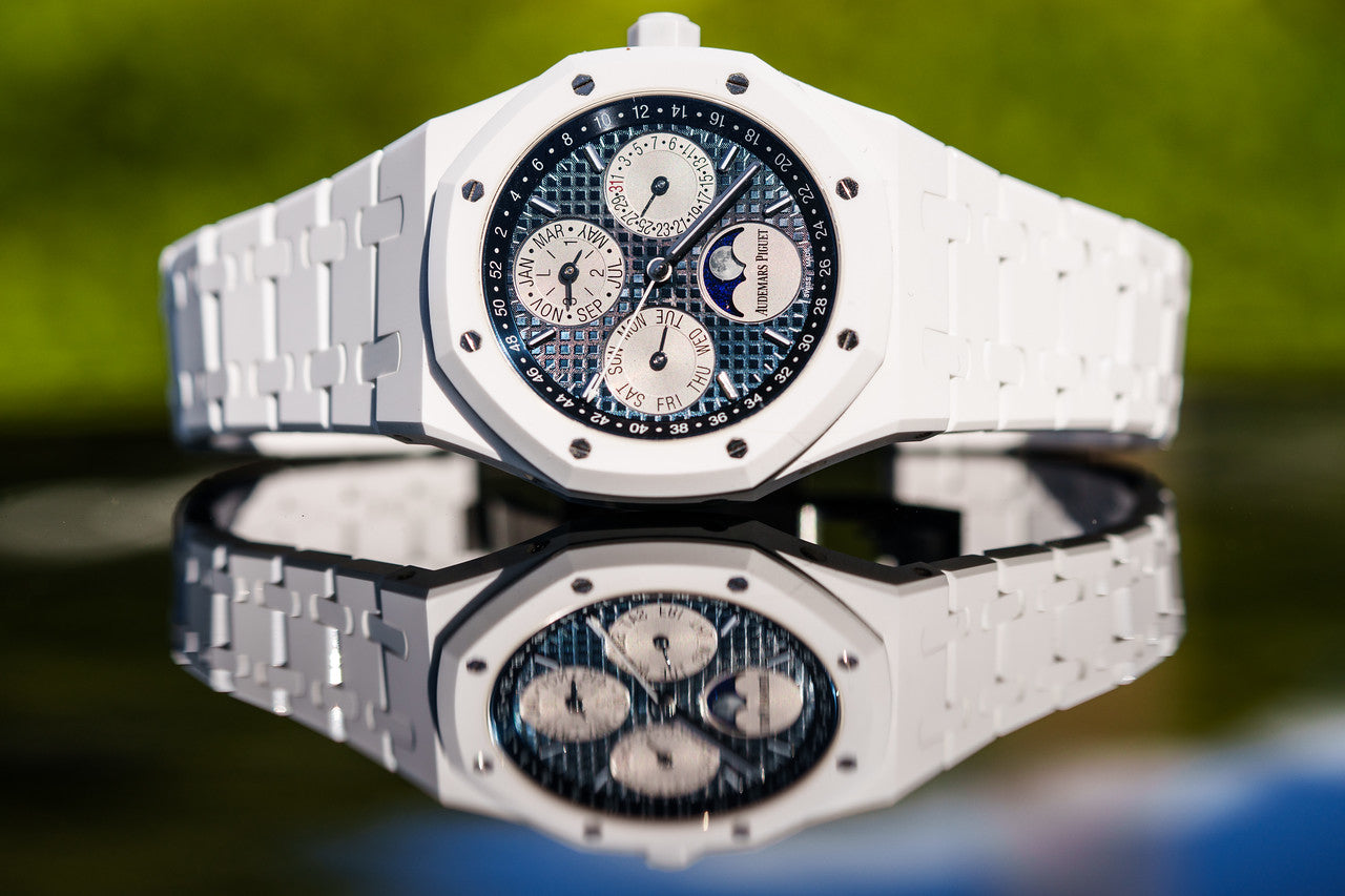 audemars piguet white ceramic royal oak