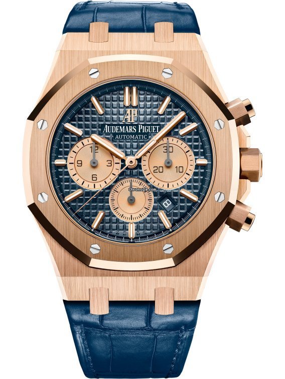 Audemars Piguet Royal Oak Chronograph Rose Gold Blue: Ultimate Watch for Collectors