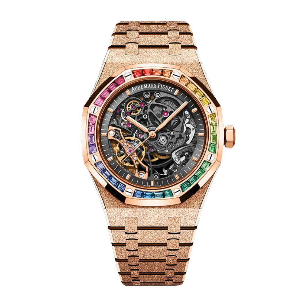 Audemars Piguet Royal Oak Double Balance Wheel Openworked Rainbow Price Guide for 2024