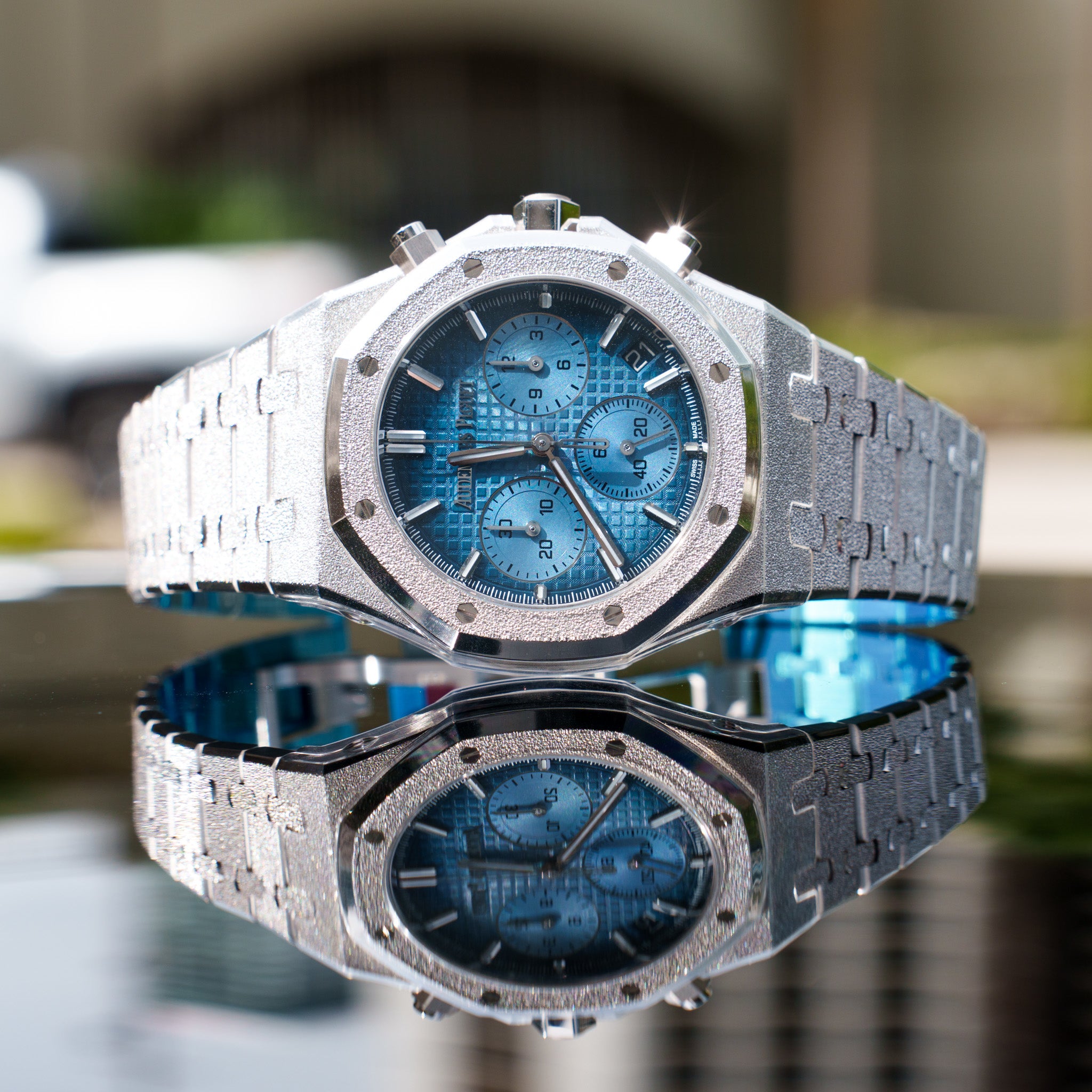 audemars piguet white gold royal oak