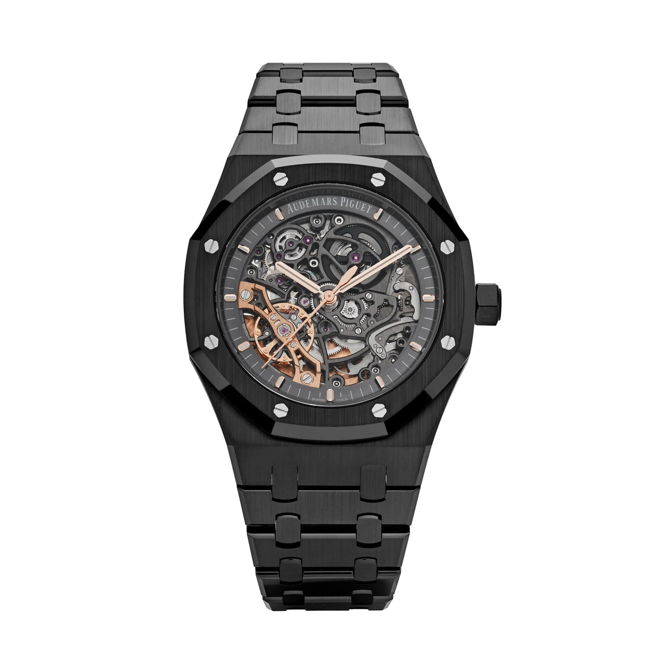 audemars piguet black ceramic skeleton price