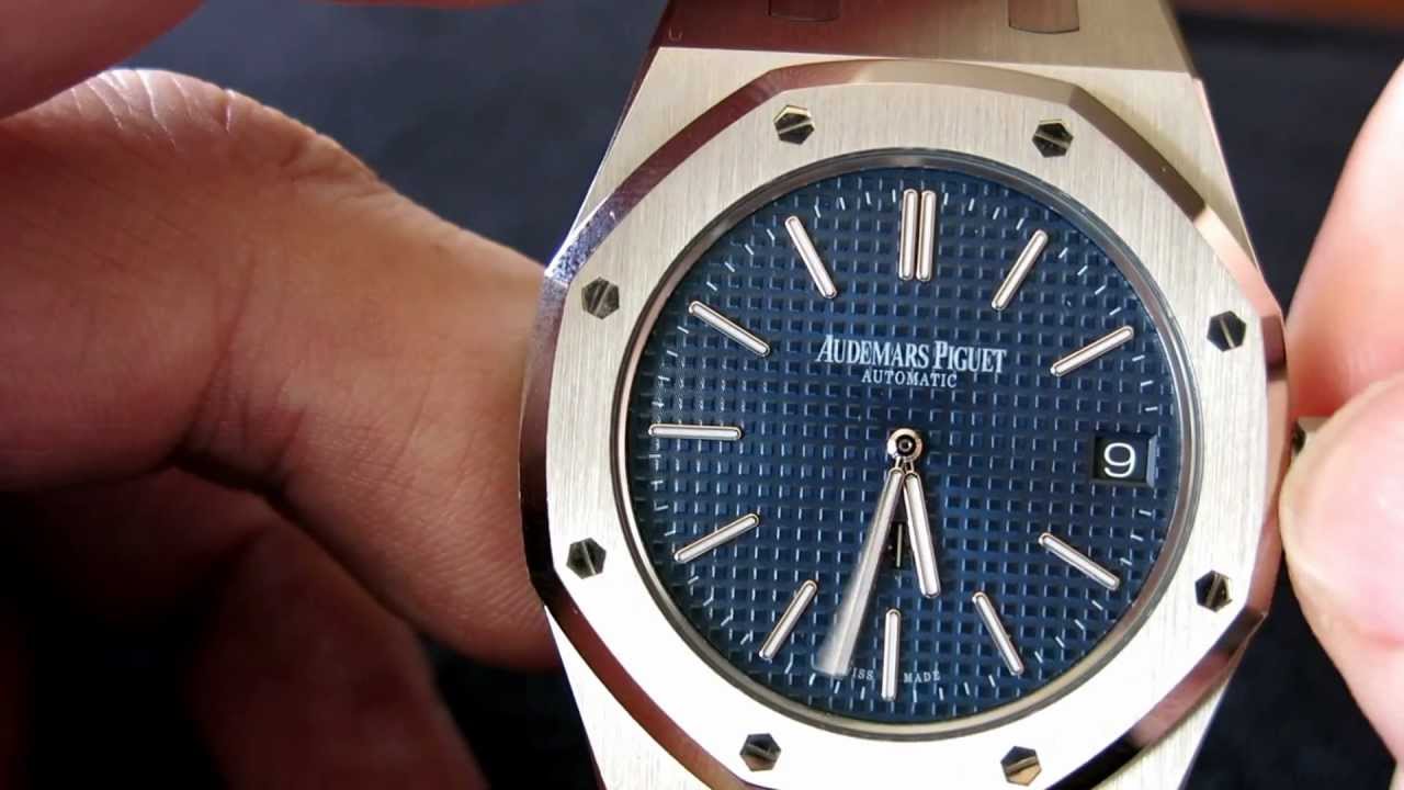 how to change date on audemars piguet royal oak