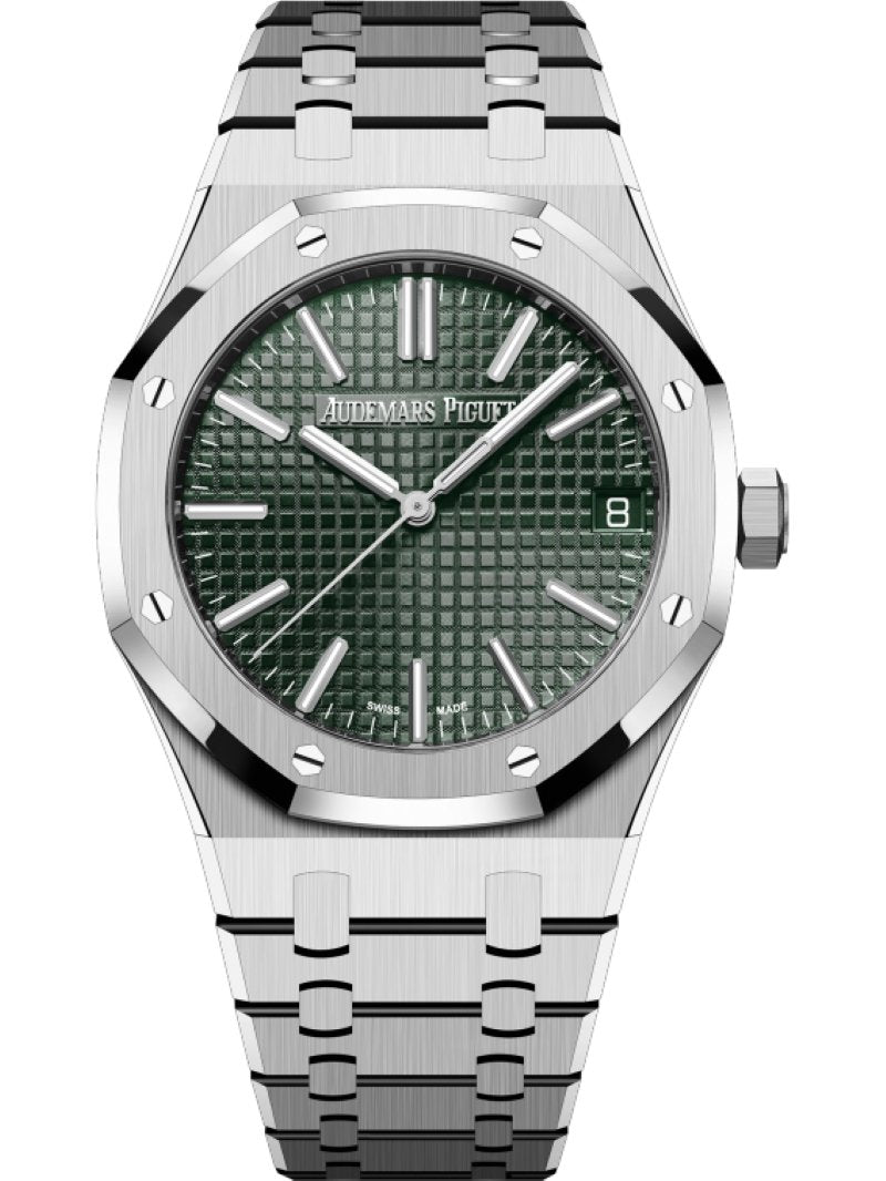 audemars piguet royal oak 41mm green dial