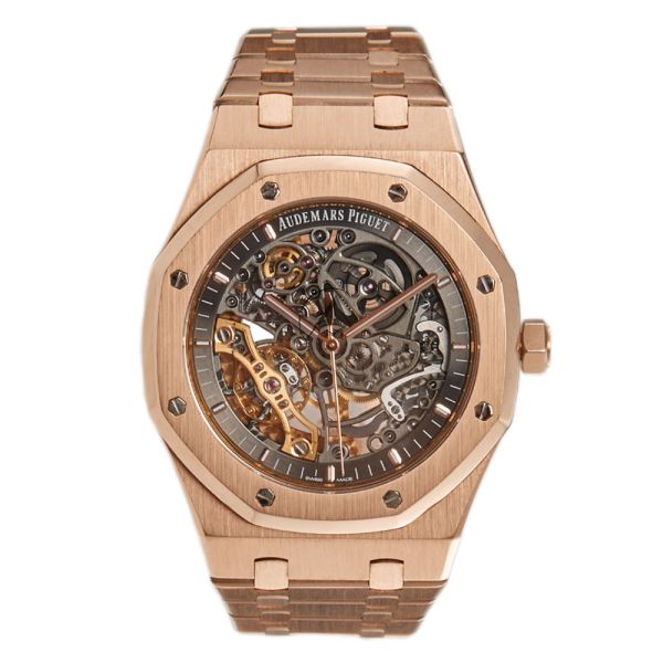 Audemars Piguet Royal Oak 15407OR: A Masterpiece in Rose Gold with Double Balance Wheel