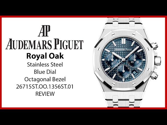 Audemars Piguet Royal Oak Chronograph Steel Blue Dial Review