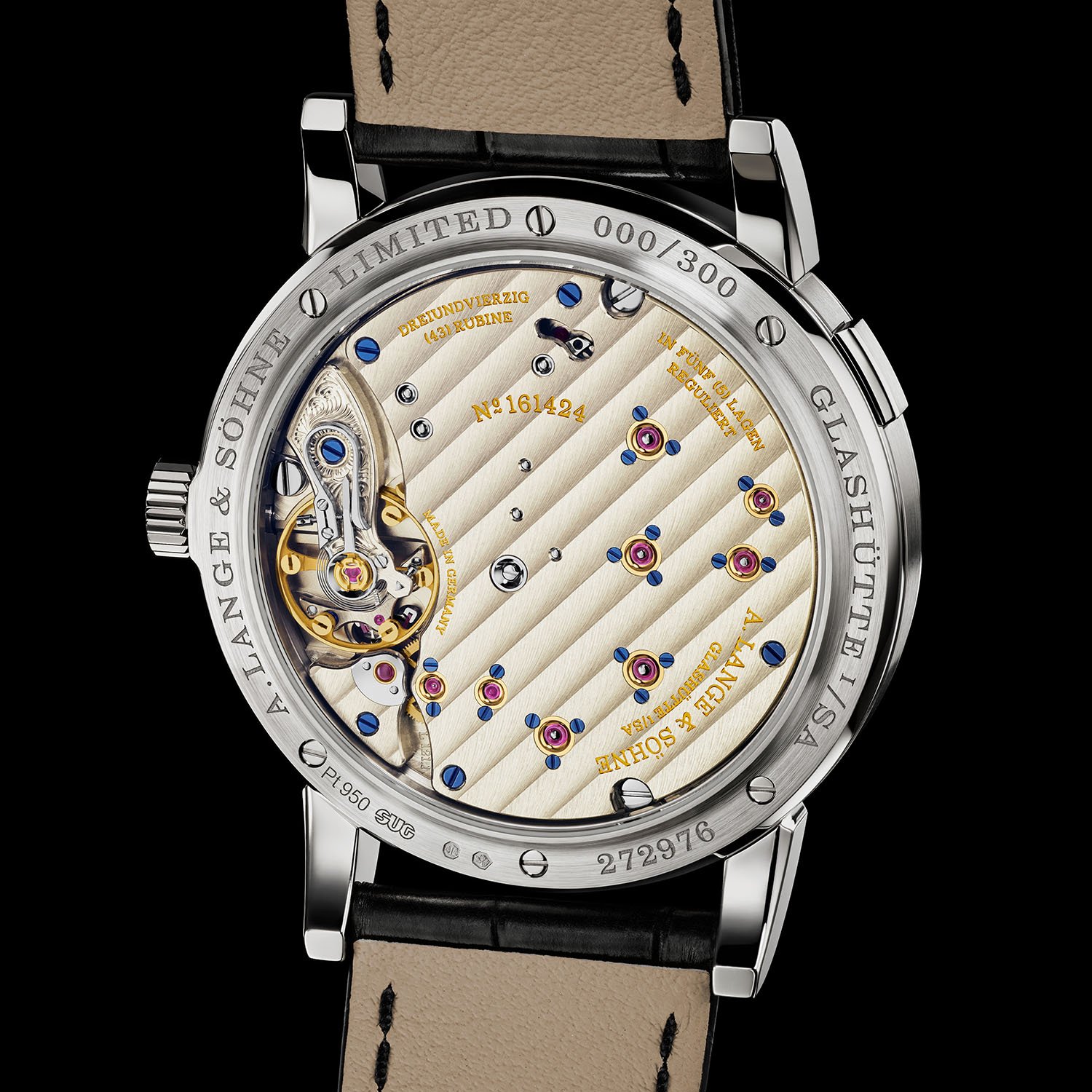 Discover the A. Lange & Söhne Lange 1 Dunkua Limited Edition: Exclusive Platinum and Gold Models