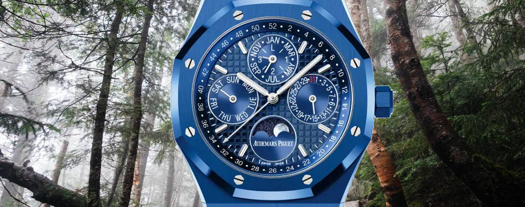 Shop Audemars Piguet Royal Oak Blue Dial Diamond – Exclusive Edition Watches