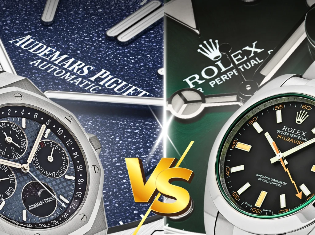 Audemars Piguet vs Rolex: Exploring the Differences in Heritage, Design, and Value